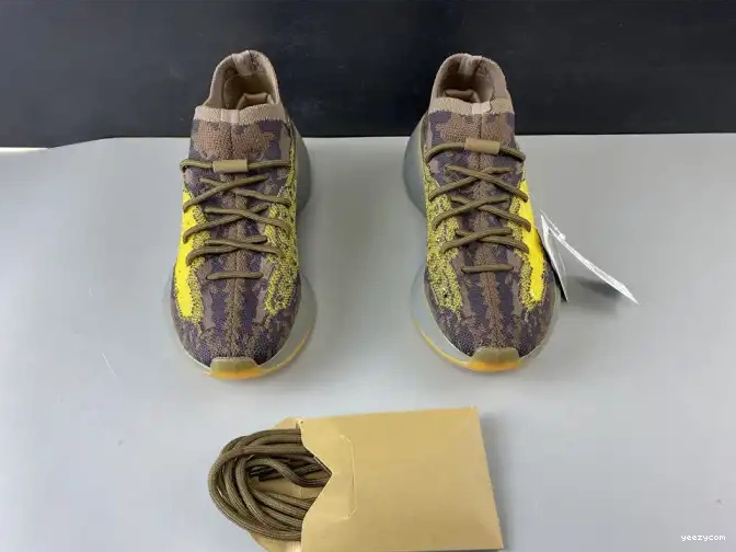 GOLD BOOST NON-REFLECTIVE 380 'COFFEE ADIDAS FZ4982 YEEZY 0602
